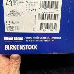 Birkenstock Barbados EVA Sandals - White